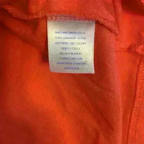 Peach Southern Tide The Shipjack long sleeve sz M ocean vacation comfy casual - Picture 4 of 9